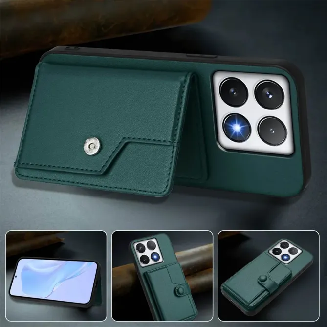 Coque Xiaomi 14T avec Portefeuille Anti-RFID