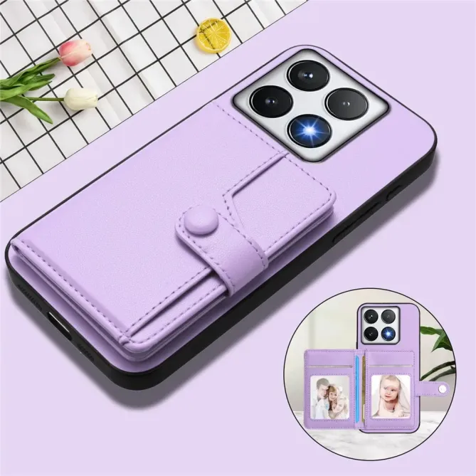 Coque Xiaomi 14T avec Portefeuille Anti-RFID