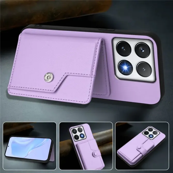 Coque Xiaomi 14T avec Portefeuille Anti-RFID