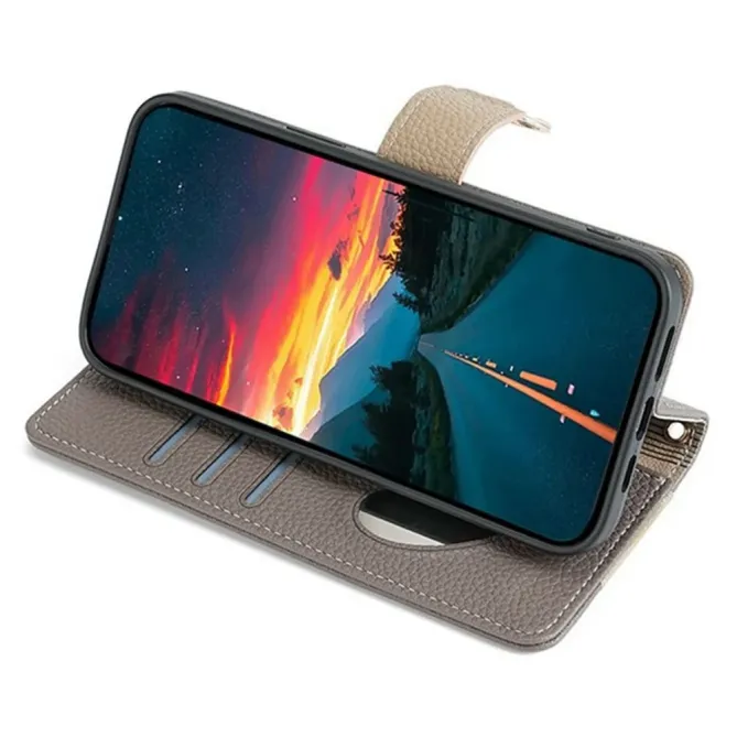 Housse Xiaomi 14T luxury portefeuille avec chaîne