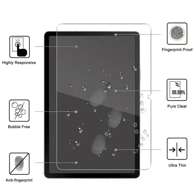 Verre Trempé Samsung Galaxy Tab S11 2.5D Ultra-Fin