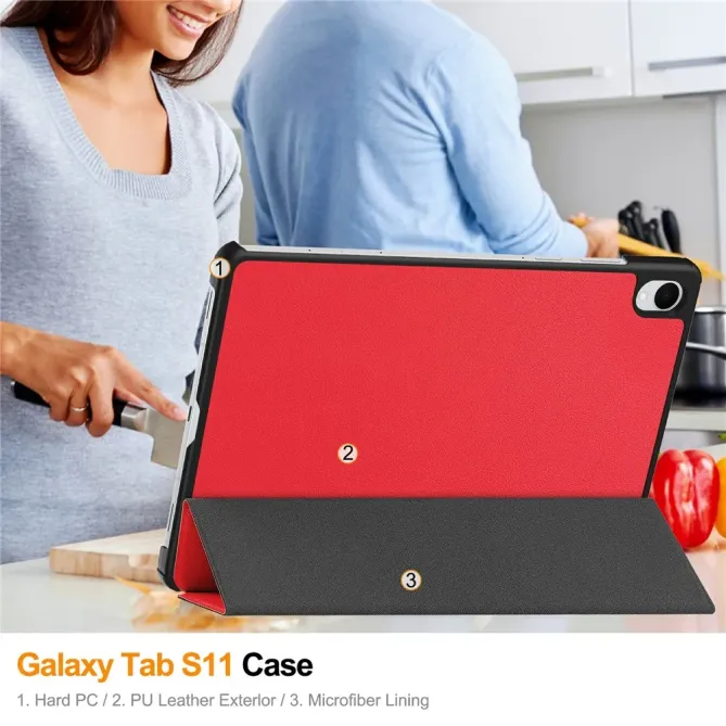 Étui Samsung Galaxy Tab S11 à Support Pliable
