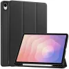 Étui Samsung Galaxy Tab S11 à Support Tri-plis et Porte-Stylet