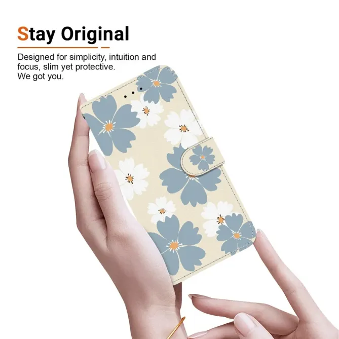 Housse Sony Xperia 10 VII Fleurs Bleues