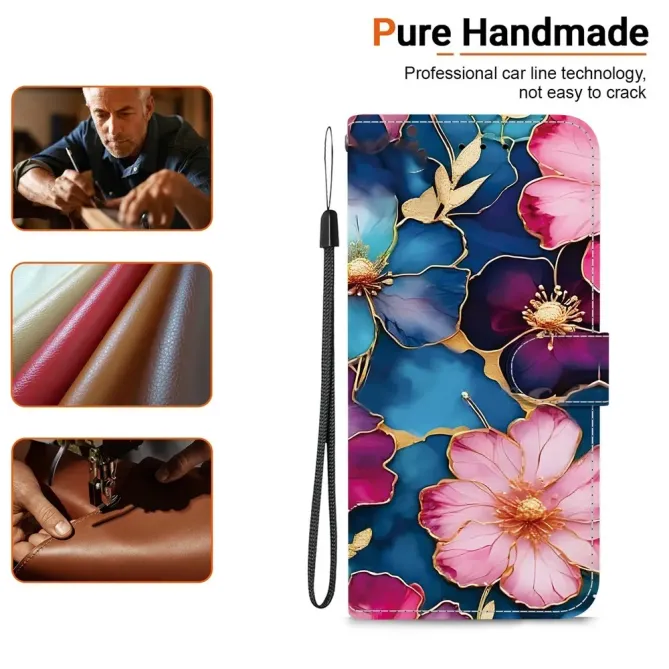 Housse Sony Xperia 10 VII Fleurs Dorées | VITRAIL