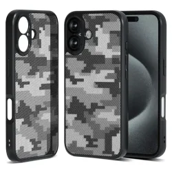 Coque iPhone 17 Camouflage Pixel