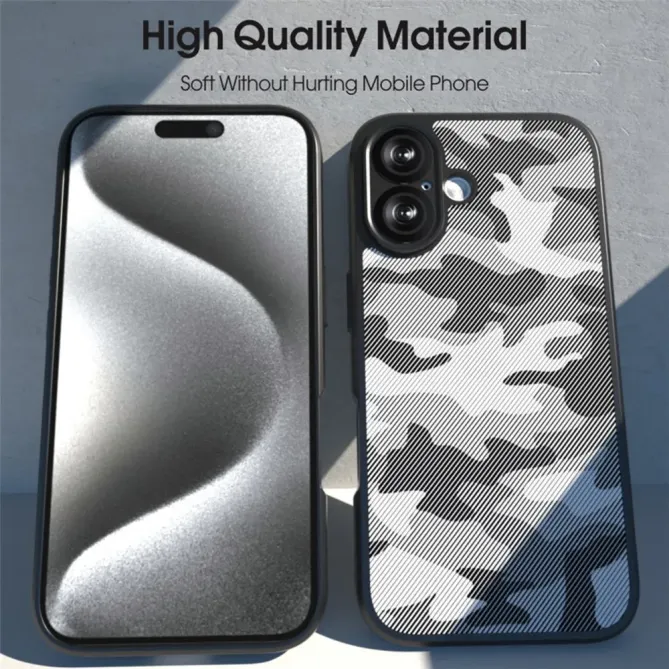 Coque iPhone 17 Camouflage Pixel