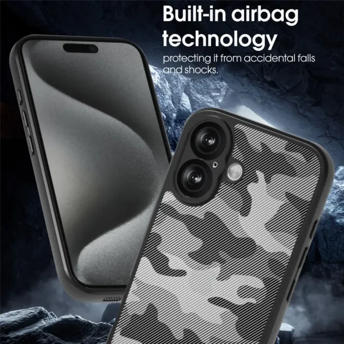 Coque iPhone 17 Camouflage Pixel