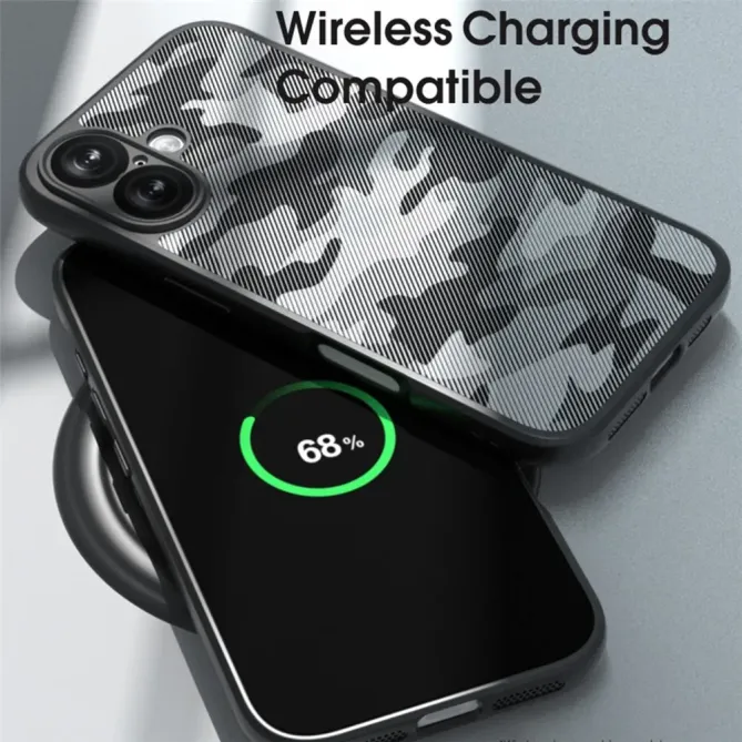 Coque iPhone 17 Camouflage Pixel