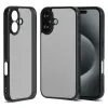 Coque iPhone 17 Transparente Noire Mate | Eclipse