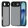 Coque iPhone Air Transparente Noire Mate | Eclipse