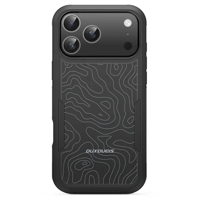 Coque iPhone 17 Pro à Motif Topographique | SHLD