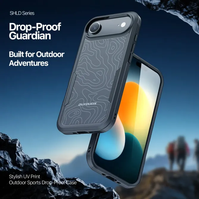 Coque iPhone Air à Motif Topographique | SHLD