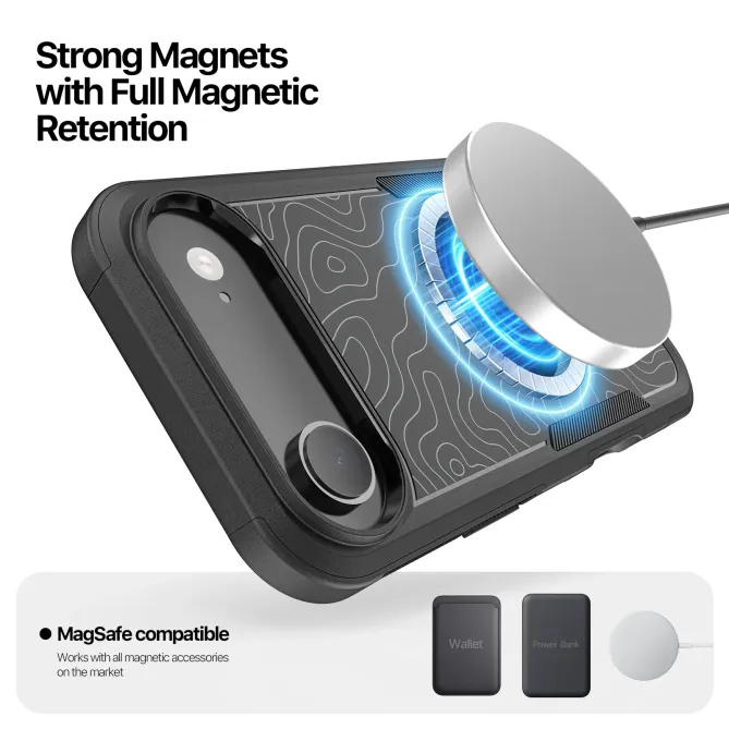 Coque iPhone 17 à Motif Topographique | SHLD