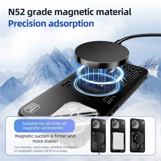 Coque Oppo Reno 14 5G magnétique avec dissipation thermique
