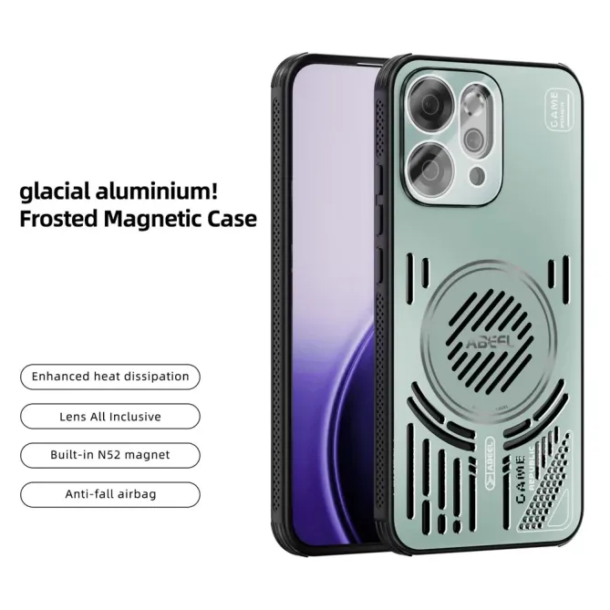 Coque Oppo Reno 14 5G magnétique avec dissipation thermique