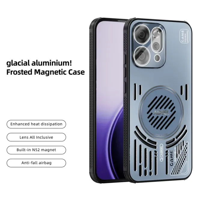 Coque Oppo Reno 14 5G magnétique avec dissipation thermique