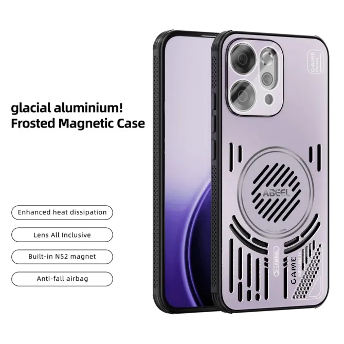 Coque Oppo Reno 14 5G magnétique avec dissipation thermique