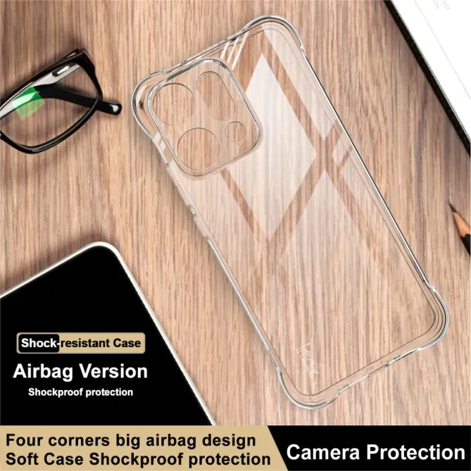 Coque Oppo Reno 14 5G Transparente à Coins Airbag