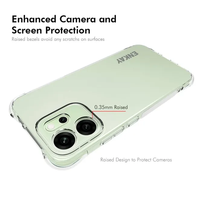 Protection Coque Oppo Reno 14 5G ENKAY Transparent