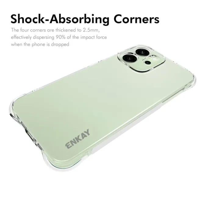 Protection Coque Oppo Reno 14 5G ENKAY Transparent