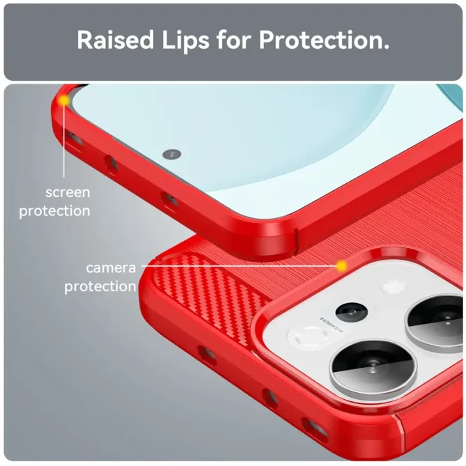 Coque Oppo Reno 14 5G flexible effet brossé