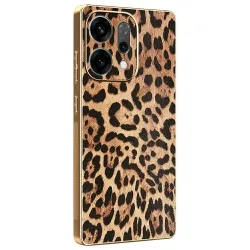 Coque Oppo Reno 14 5G Léopard Doré