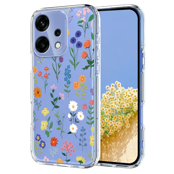 Coque Oppo Reno 14 5G Fleurs des Champs