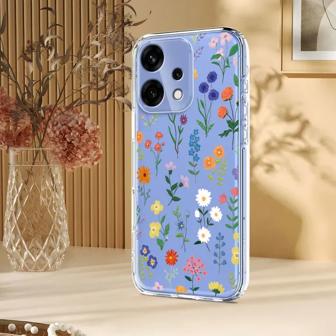 Coque Oppo Reno 14 5G Fleurs des Champs