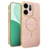 Coque Oppo Reno 14 5G Texture Carbone MagSafe