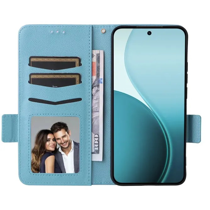 Housse Oppo Reno 14 5G effet cuir à Lanière | FOLKEN