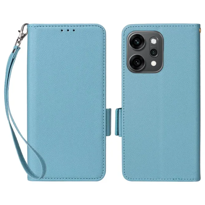 Housse Oppo Reno 14 5G effet cuir à Lanière | FOLKEN