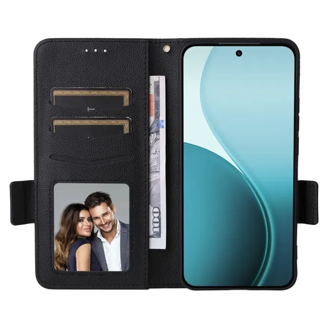 Housse Oppo Reno 14 5G effet cuir à Lanière | FOLKEN