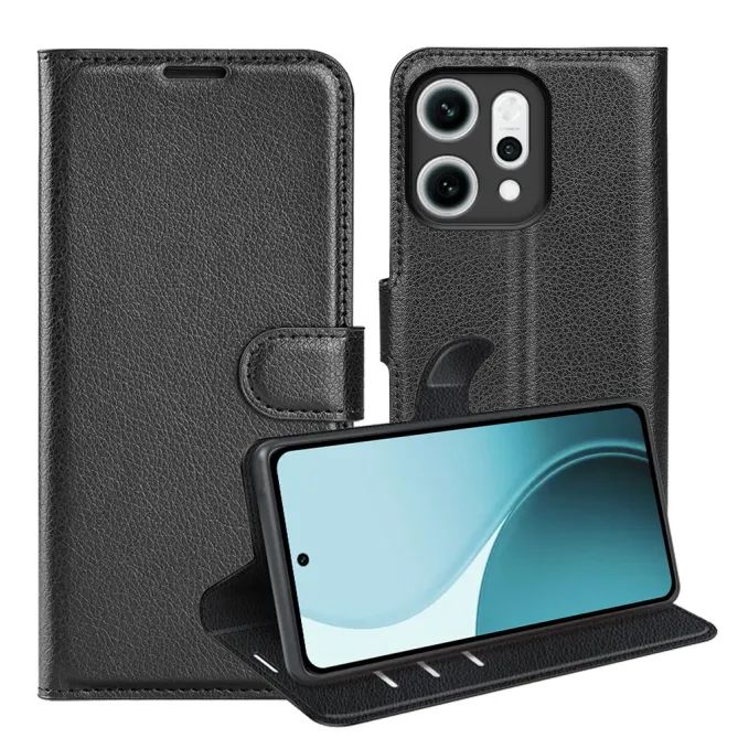 Housse Oppo Reno 14 5G portefeuille style cuir