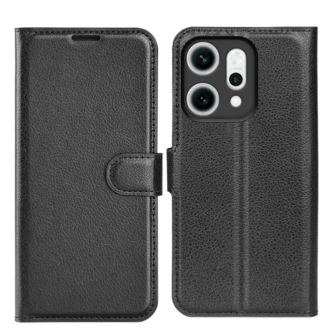Housse Oppo Reno 14 5G portefeuille style cuir
