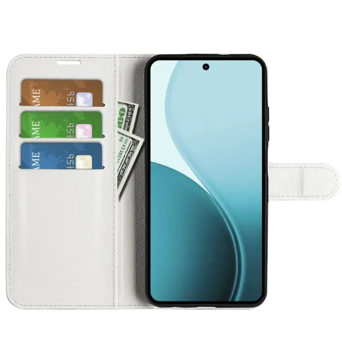 Housse Oppo Reno 14 5G portefeuille style cuir