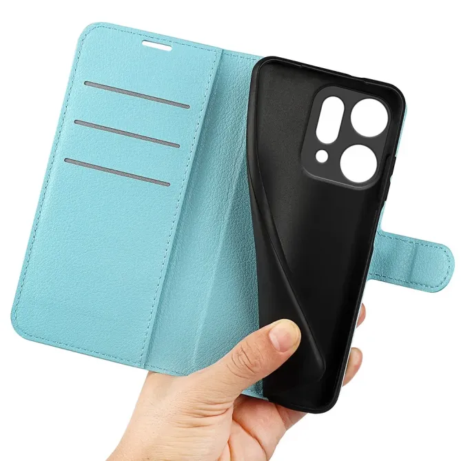Housse Oppo Reno 14 5G portefeuille style cuir