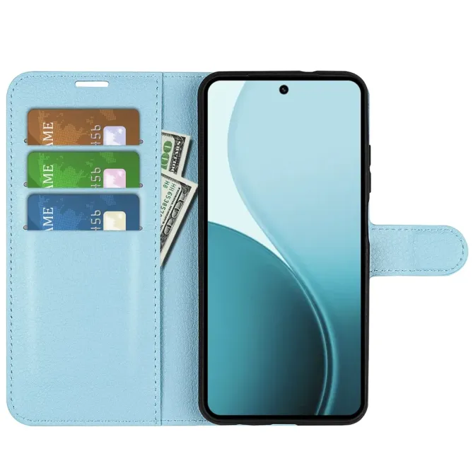 Housse Oppo Reno 14 5G portefeuille style cuir