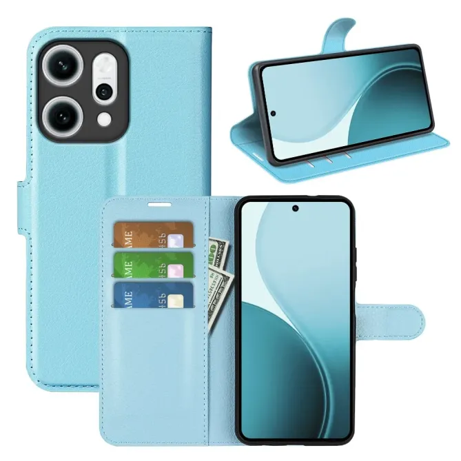 Housse Oppo Reno 14 5G portefeuille style cuir