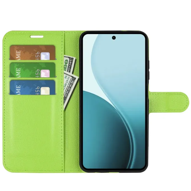 Housse Oppo Reno 14 5G portefeuille style cuir