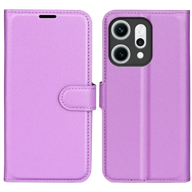Housse Oppo Reno 14 5G portefeuille style cuir