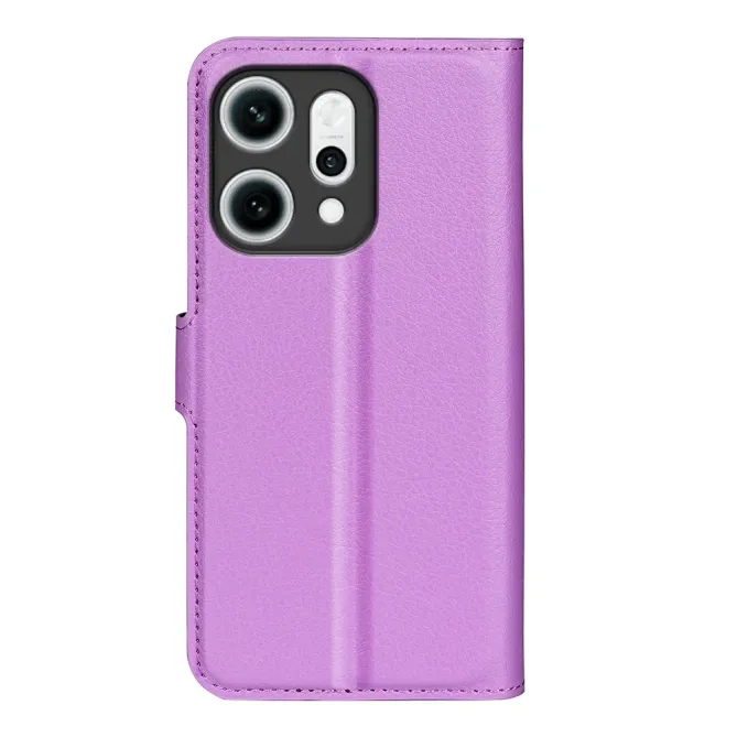 Housse Oppo Reno 14 5G portefeuille style cuir