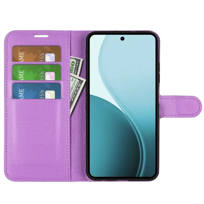 Housse Oppo Reno 14 5G portefeuille style cuir