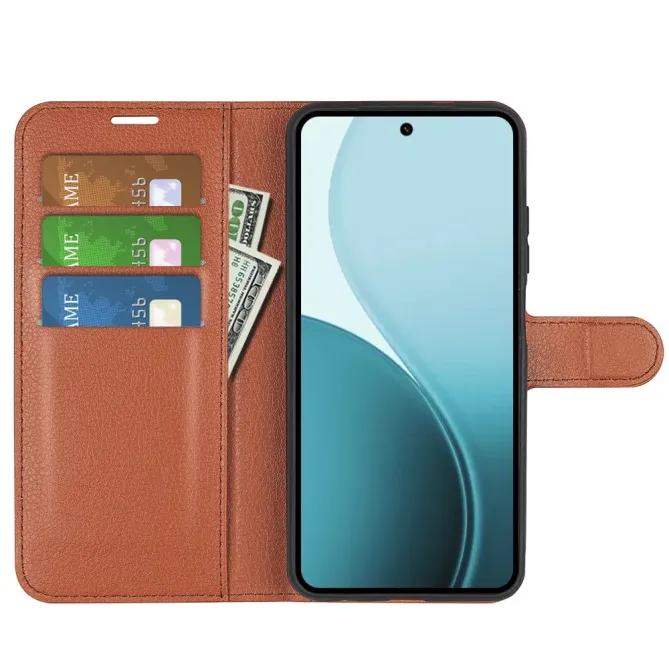 Housse Oppo Reno 14 5G portefeuille style cuir