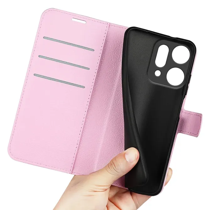 Housse Oppo Reno 14 5G portefeuille style cuir