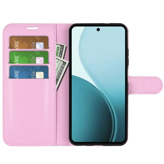Housse Oppo Reno 14 5G portefeuille style cuir