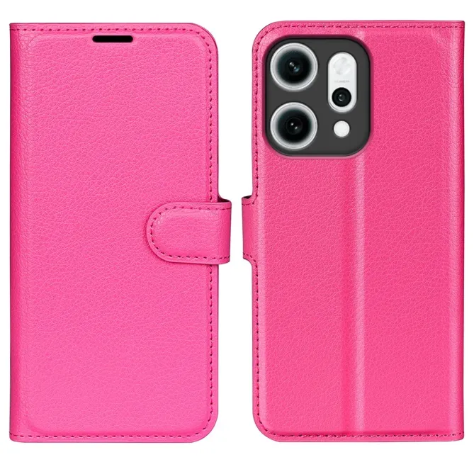 Housse Oppo Reno 14 5G portefeuille style cuir