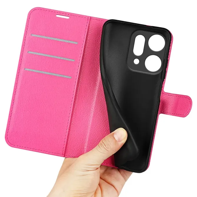 Housse Oppo Reno 14 5G portefeuille style cuir