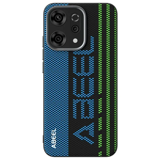 Coque Oppo Reno 14 5G Racing Compatible MagSafe - Bleu