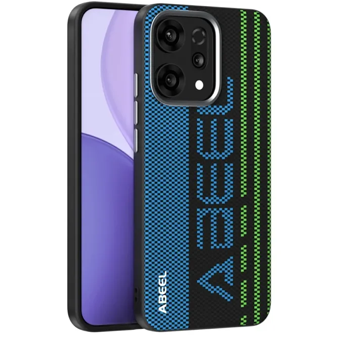 Coque Oppo Reno 14 5G Racing Compatible MagSafe - Bleu